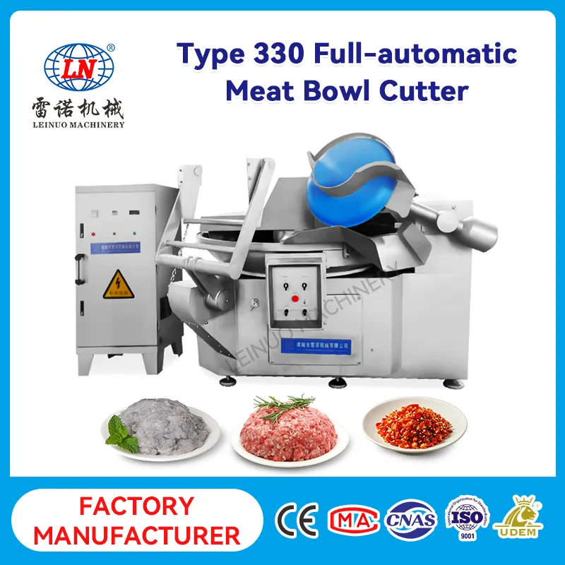 ZB-330 cutting and mixing machine will cut meat and auxiliary materials into meat or meat mud used as baby food mud sauce - Bowl Cutter - foodmachtech